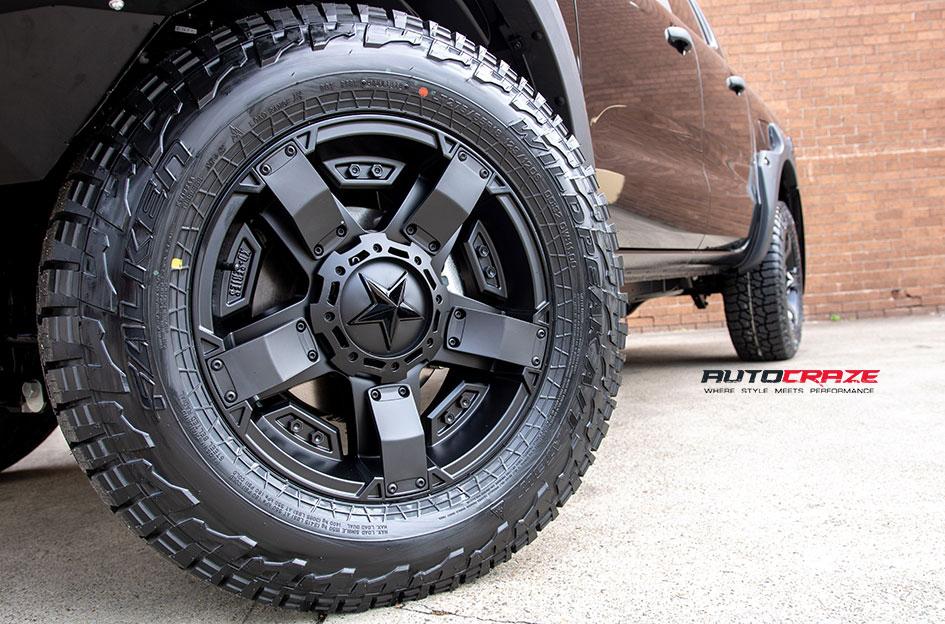 FORD RANGER ROCKSTAR XD 2 MATTE BLACK